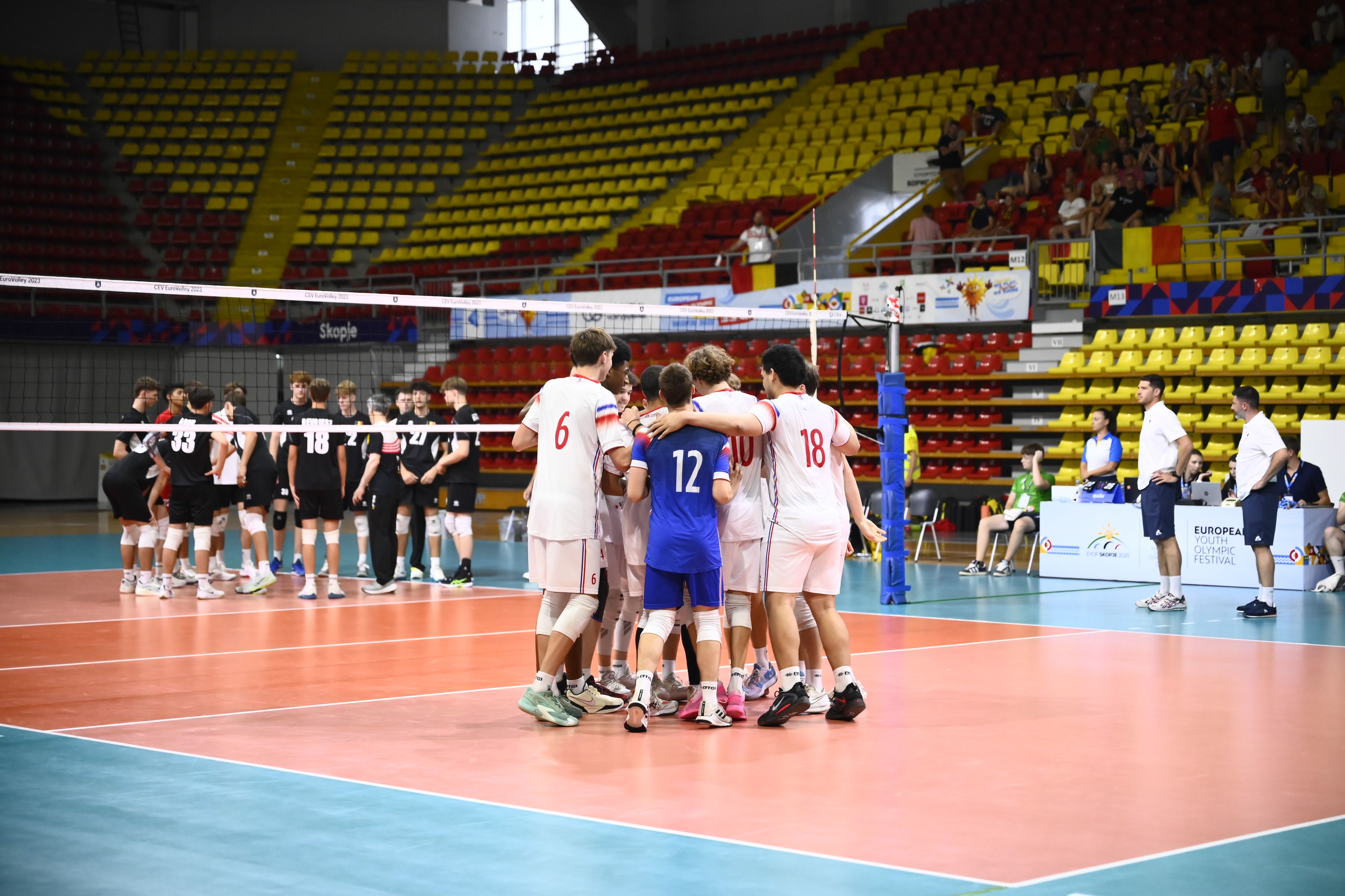 Equipe de France de volleyball du FOJE de Skopje 2025 