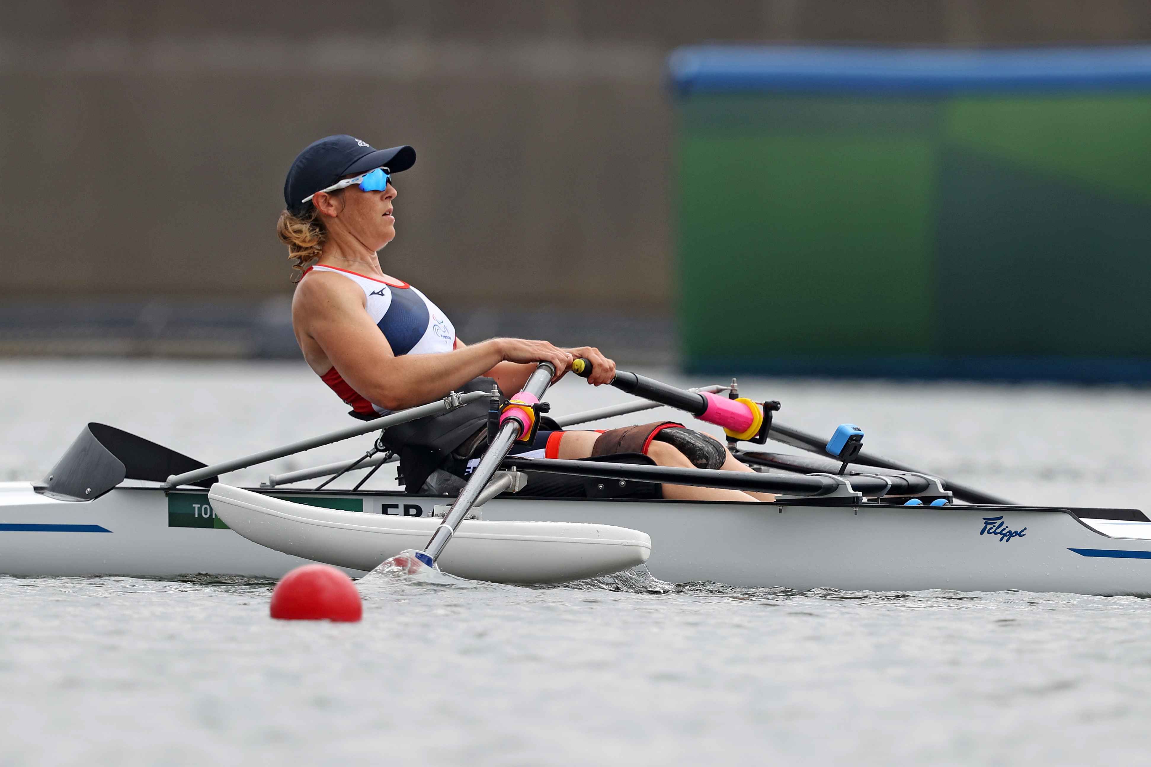 Nathalie Benoit para aviron