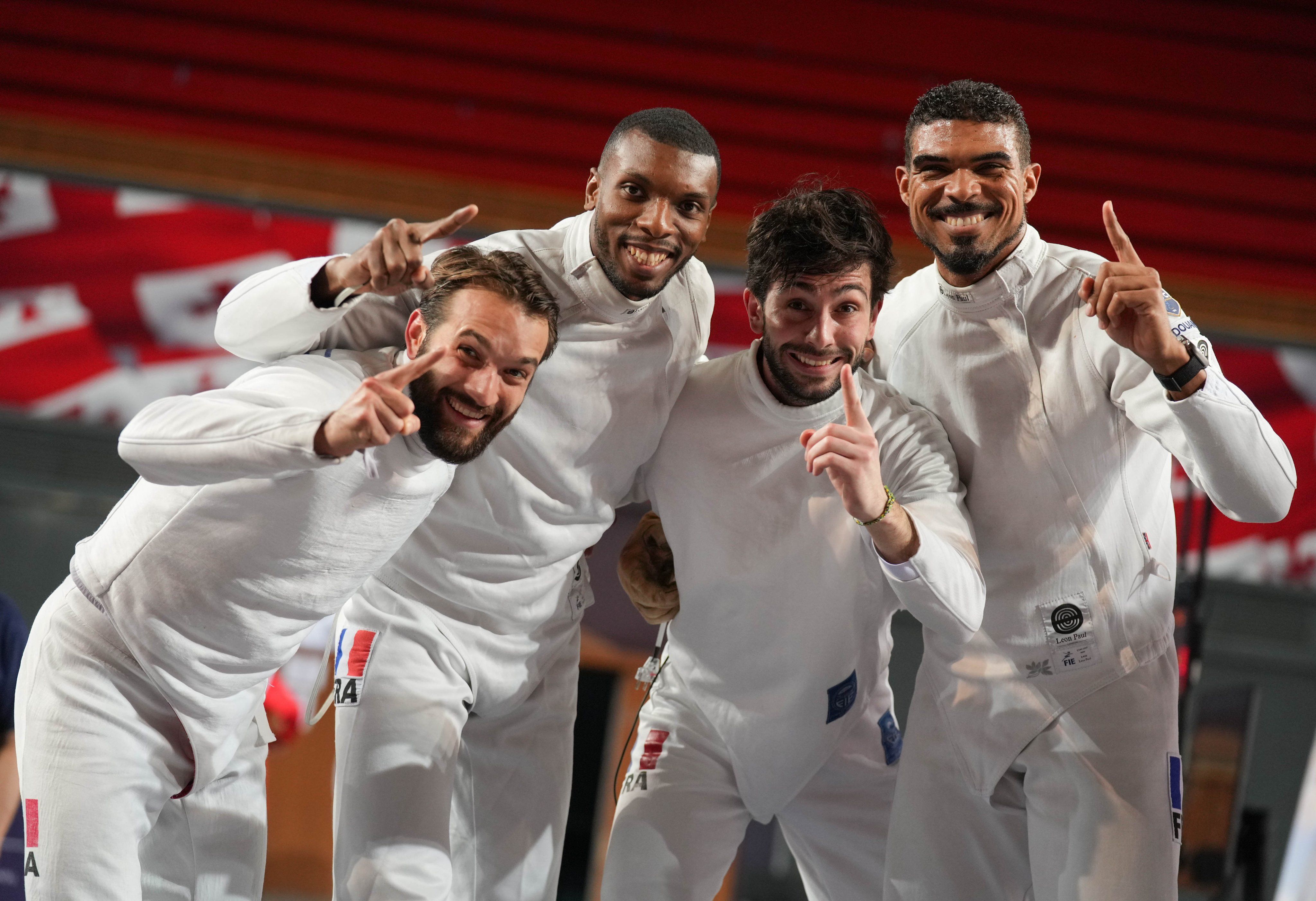 Escrime épée equipe de France